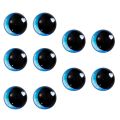Mini Plush Doll Access Starry Sky Doll‘s Eyes DIY Anime Eyes Flat Base Heart Eyes Semicircle Animal Purple Star Eyeball Doll Accessories. 
