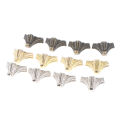 4 Antique Brass Jewelry Chest Wood Case Box Feet Leg Corner Protector Screws Sunlight Super Store. 