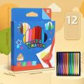 Plastic colors school pencil colors Crayons -Plastic Crayons 12 pcs. 