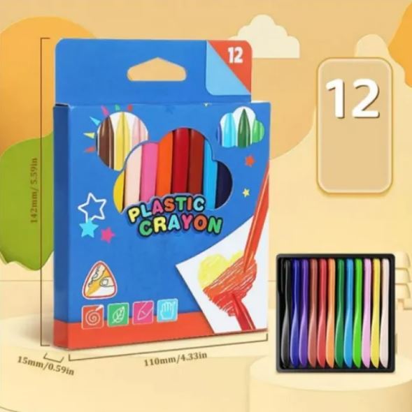 Plastic%20colors%20school%20pencil%20colors%20Crayons%20-Plastic%20Crayons%2012%20pcs%20-%20Image%203