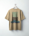 Printed Oversized Drop Shoulder skin T-Shirt for Men | Glitzo “Fauget Fashion Car” Printed Streetwear Tee | Trendy Summer Loose Fit. 