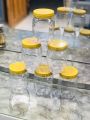 Jars-Honey Jars - Plastic Jars- Jars for Honey -Spice Jars-Masala Jars -Multipurpose  use 420 gram (Storage capacity. 
