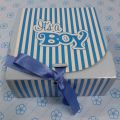 Baby Boy, Its a boy Announcement Mithai Box (Pack of 12 pcs.). 
