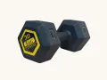 JD Fitness Hex Dumbbells PVC Encased Coating Free Weight Dumbbell (1kg, 2kg, 3kg, 4kg, 5kg) | Hex Shape Anti-Roll | Strength Training | Home Gym | Full Body Workout (Single Dumbbell). 
