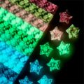 1 Set/210 Sheets High Quality Craft Paper Origami Paper Luminous Thickness Lucky Star Decor Folding Paper Luminous Origami Stars Paper Strips. 