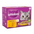 Whiskas 1+ Poultry Feasts Wet Cat Food In Jelly - 85g. 