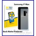 Samsung J7 Max Back Matte Protector For J7 Max. 