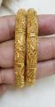 Real Gold Design Bangles set of 2 Pcs. 