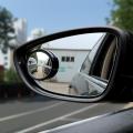 Car Round Mirror Original Glass Rear view Blind spot Mirror Wide-angle lens - 2 pcs. 