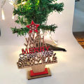 Xmas Tree Ornament Festival English Letter Merry Christmas Tree Home Decoration. 
