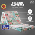 Beddy's Studio Folding Mattress Foldout Z Shape Tri Folding Mattress, Fold A Bed Mattress Folding Chair, Sofa. 