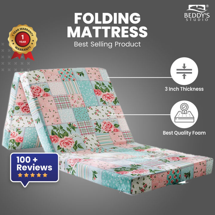 Beddy's%20Studio%20Folding%20Mattress%20Foldout%20Z%20Shape%20Tri%20Folding%20Mattress,%20Fold%20A%20Bed%20Mattress%20Folding%20Chair,%20Sofa%20-%20Image%202