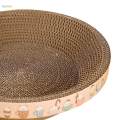 Cardboard Cat Scratcher Cat Scratch Pad Bowl Durable Cat Scratching Board. 