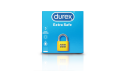 Durex Extra Safe 3s condoms (3 condoms inside). 