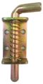 Galvanized Steel Spring Loaded Lock Pin - Barrel Bolt Door Hardware Gate - Latch Doorbolt 152mm, 1 Piece. 