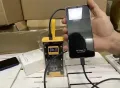 20000 MAH 66W FAST CHARGING TRANSPARENT POWER BANK-POWER BANK FOR ANDROID -Fast charging power bank-Transparent power bank-Portable 66W power bank-Mini fast charging power bank-Large capacity power bank-Power bank-Led Crystal display power bank.. 