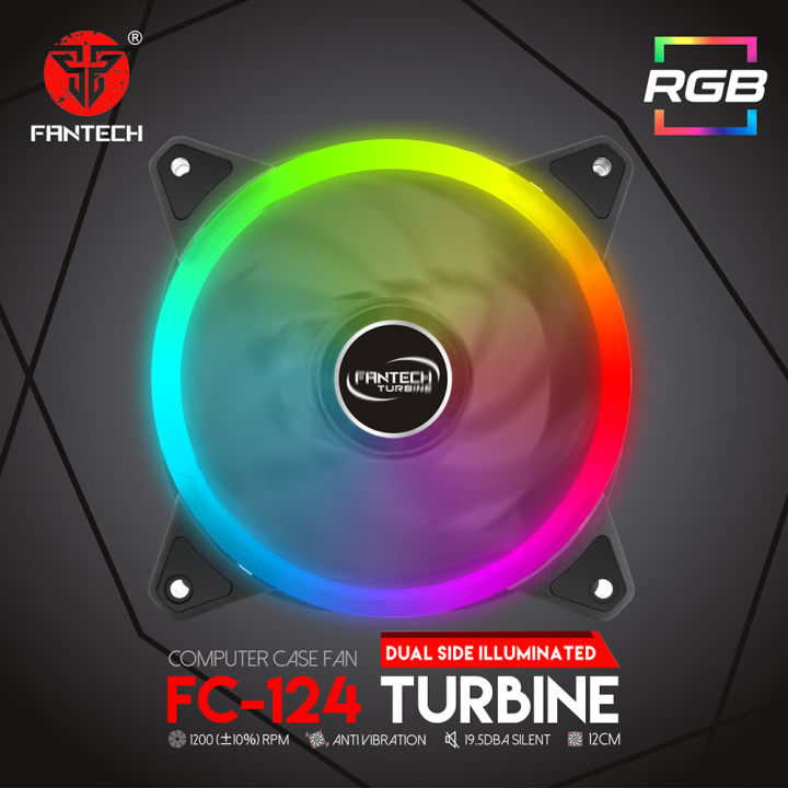 FANTECH%20FC%20124%20Turbine%20RGB%20Ring%20Colorful%20LED%20Silent%20Cooling%20Fan%20-%20Image%202