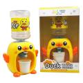 Mini Cute Simulation Duck Water Dispenser Toy Drinking Fountain Educational Play For Children. 