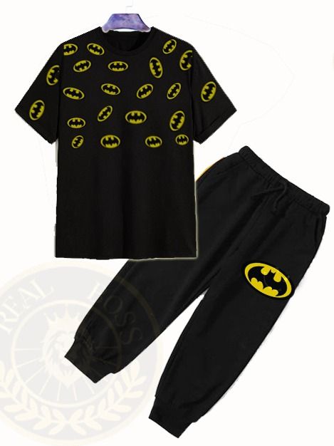 Real%20Boss%20By%20Rich%20ManBatman%20Printed%20T-Shirt%20and%20Trouser%20For%20Kids%20Baby%20Boys%20And%20Baby%20Girls%20Comfy%20Summer%20Tops%20Clothes%20Sets%20Dresses%20-%20Tshirts%20For%20Boys%20/%20Tshirts%20For%20Girls%20-%20Image%204