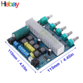 2.1 Channel Audio Stereo Equalizer Bluetooth Hifi Power Subwoofer Amplifier Board Tpa3116d2. 