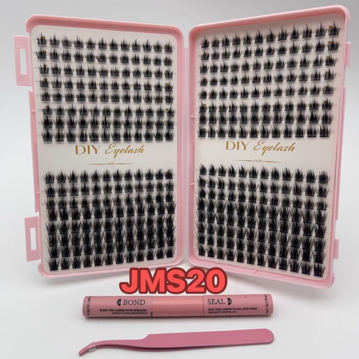 Eyelash Book Jms20 Self-Grafting Segmented Hair 32 Rows Set Gift Box False Eyelashes