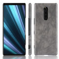 Sony Xperia 1 phone case Sony Xperia1 phone case litchi line business skin protective case flip shockproof magnetic leather card slots wallet Anti-drop  Luxury Soft Side Protection Mobile Phone Case Cover Back. 