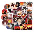 50Pcs/set Game Red Dead Redemption Stickers For Notebook PC Skateboard Bicycle Motorcycle DIY Waterproof Toys Sticker. 