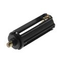 btsg Cylindrical Type Plastic Battery Holder For 3x AAA To 18650 Battery Converter. 
