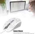 Q7 Wired Gaming Mouse, USB Ergonomic Mouse with Multi Level DPI, PC Gaming Mice for Wins, Office Optical Mouse Plug and Play No Need Drivers for Home. 