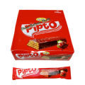 Pipto Chocolate Coated Crunchy Wafer (1 Box in 15pcs). 
