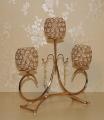 Metal Golden Candle Holder. 