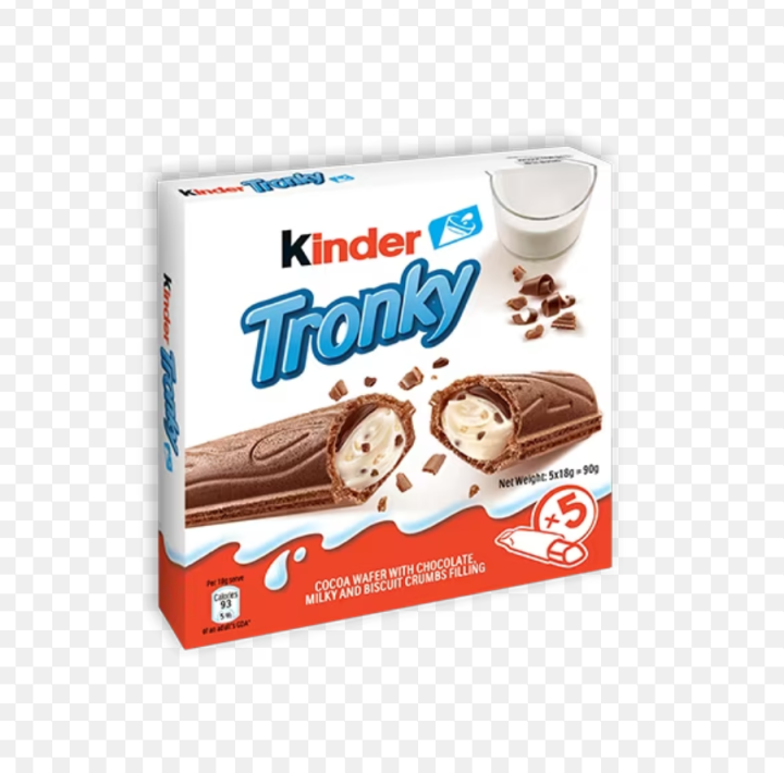 Kinder Tronky 90g Halal Pack of 5: Imported and Original