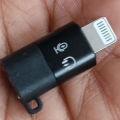 Type C to iPhone Lightening Audio Connector for K8 K9 Mic. 