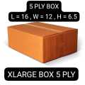 Heavy Duty 5 Ply Box Corrugated Box (SIZE inch MA SHOW HA ) Pack of 5 & 10 & 20 for Shipping Box ,and Goods Transportation. 