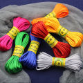 Knot rope No. 4 line braided line handmade diy red rope student labor technology class accessories material braided rope. 