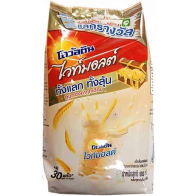 Ovaltine White Malt Powder Poly Pack 600gm (Thailand)