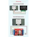 42 57 Stepper Motor Controller Positive Reverse Angle Pulse Speed Control Board Programmable PLC Serial Communication. 