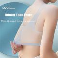 2024 Summer Seamless Ice Silk Ultra Thin Bra Ultra-Thin Ice Silk Bra Ice Silk Air Bra Ultra-Thin Ice Silk Lifting Bra. 
