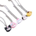 Kawaii Cartoon Sanrio Kuromi Melody Pochacco Pendant Necklace/ Anime Characters Little Animal Chain Decorative Necklace. 