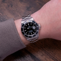 Luxury Rolex Submariner Date Copy for Men – Black Dial, Black Rotating Bezel, Silver Accents, Automatic Movement, Waterproof, Affordable Rolex Lookalike, Eid Gift, Premium Stainless Steel. 