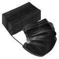 (100% - 3 Ply) Disposable Face Masks - (Black Color) - (50 Pcs)  | Good Packaging | 3   Protective Layers Surgical Face Mask - Comfortable, Soft,  Breathable. 