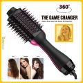 DSP Appliances Hair Dryer Brush Hot Air Hair Brush Styler for Straightening Curling Hair Dryer comb and Volumizer with Comb Straightener Curler Hair Styling Tools Salon. 