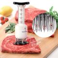 Multifunctional Meat Tenderizer Marinade Injector Sauces Injector Ultra Sharp Needle Steak. 