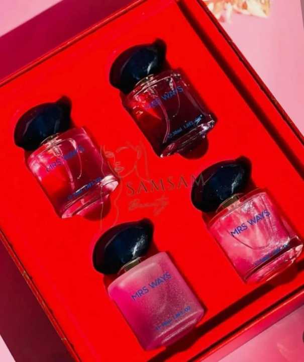 My Way Women’s Luxury Perfume Gift Set 30ml × 4 – Long-Lasting ...