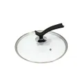 CHEF Premium Quality Glass Lid/Cover With Stylish Handle – 30 cm. 