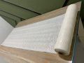 Cream color Vinyl Plastic Table runner sheet. 