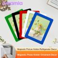 Amamia Photo Display Frame Sturdy Magnetic Picture Holder Refrigerator Decor. 