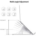 RAMEEZ MUNIR GONDAL Folding Laptop and Tab Stand | Alloy Stainless Steel | Adjustable. 