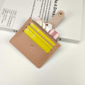Certificate Cover With Zipper Card And ID Holder With Buckle Closure Card Holder With Zipper And Buckle Driver's License Wallet Zippered Card Case. 
