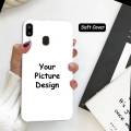 Customizable TPU Silicon Mobile Back Cover for Samsung, iPhone, Oppo, Huawei - Soft, Flexible, Personalized Design. 